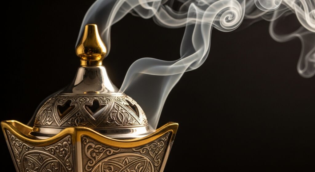 اكتشف عالم البخور الساحر: من تاريخ طريق البخور إلى أنواع العود الفاخر، طرق الصناعة المنزلية، وفوائده النفسية. دليلك الشامل لاختيار أفضل أنواع البخور لمناسباتك.